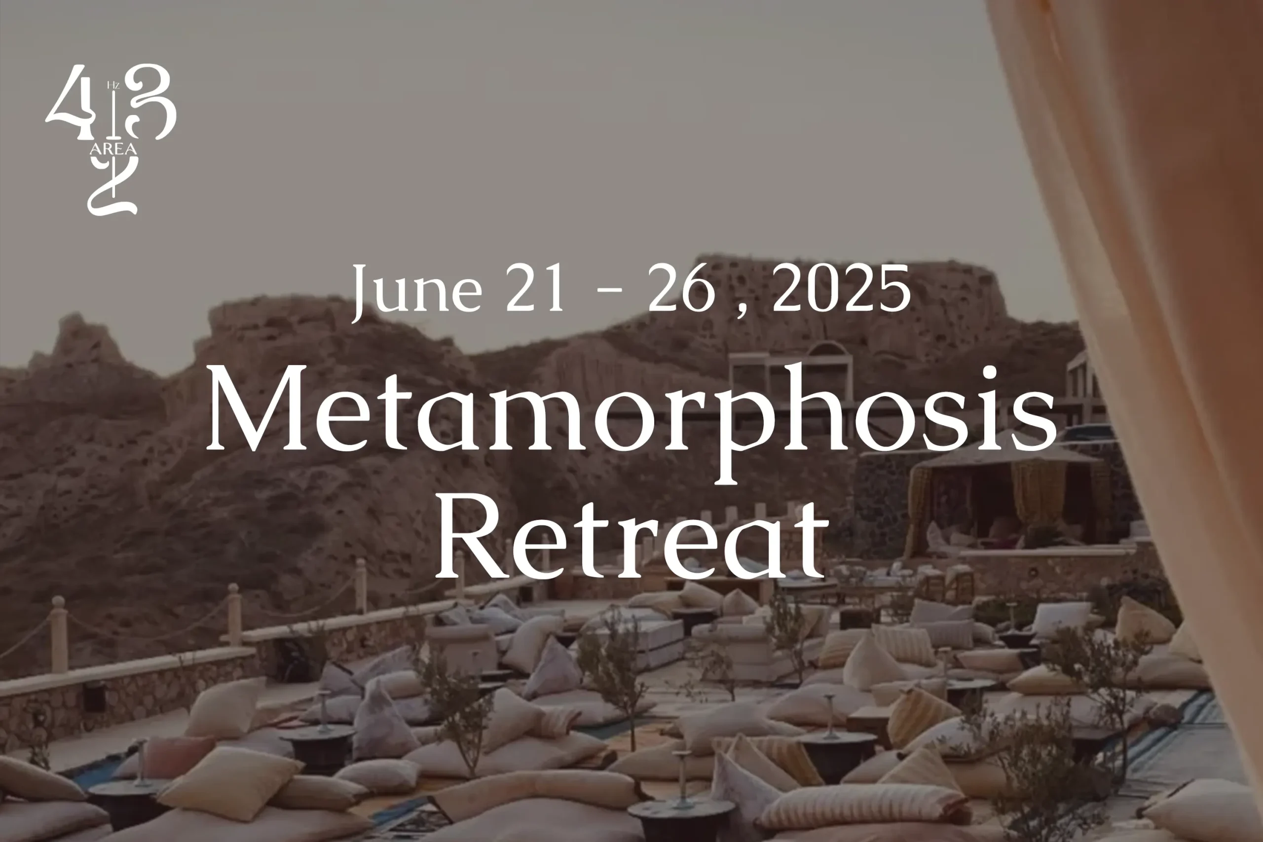 Metamorphosis Retreat (Early Bird)